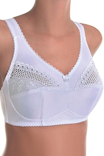 Sassa Damen Soft Funktion BH, Weiß (Weiß 00100), (Herstellergröße:90C) von Sassa