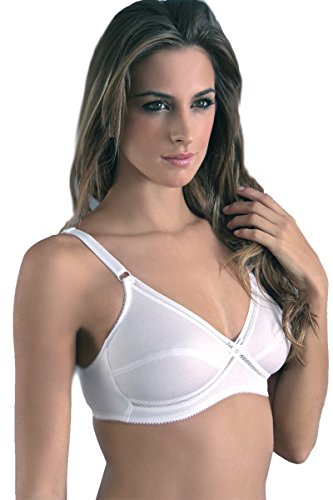 Sassa Damen Soft Kreuzblende mit BH, Weiß (Weiß 00100), (Herstellergröße:75B) von Sassa