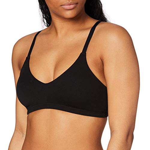 Sassa Damen Soft vorgef. mit Baumwolle BH, Schwarz (Schwarz 00500), (Herstellergröße:85A) von Sassa