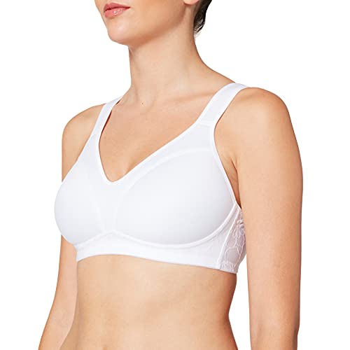 Sassa Damen Spacer-Soft BH, Weiß (Weiß 100), 90C von Sassa