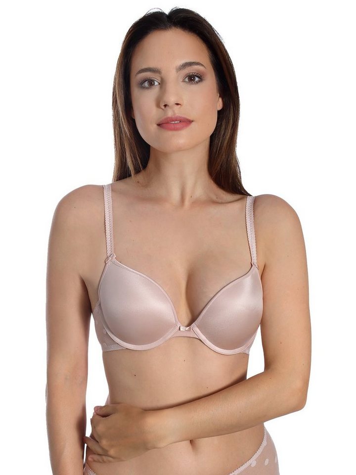 Sassa Push-up-BH Push Up BH DOTTED MESH (Stück, 1-tlg) Push up Effekt von Sassa