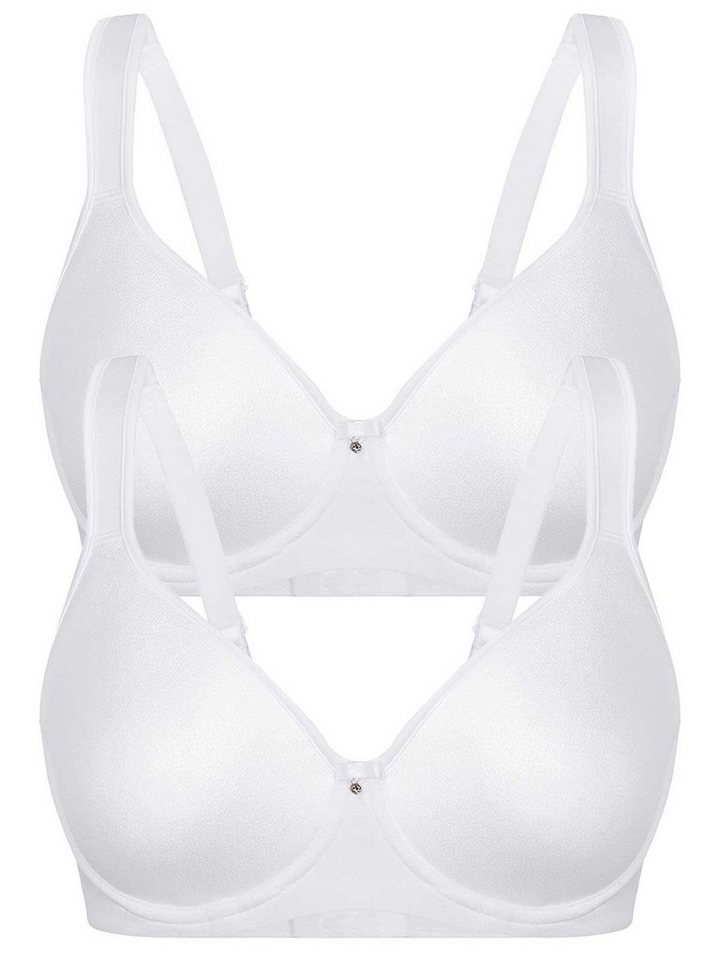 Sassa Set: Bügel-BH 2er Sparpack Spacer-BH SENSUAL PEBBLE (Spar-Set, 2-tlg) - von Sassa