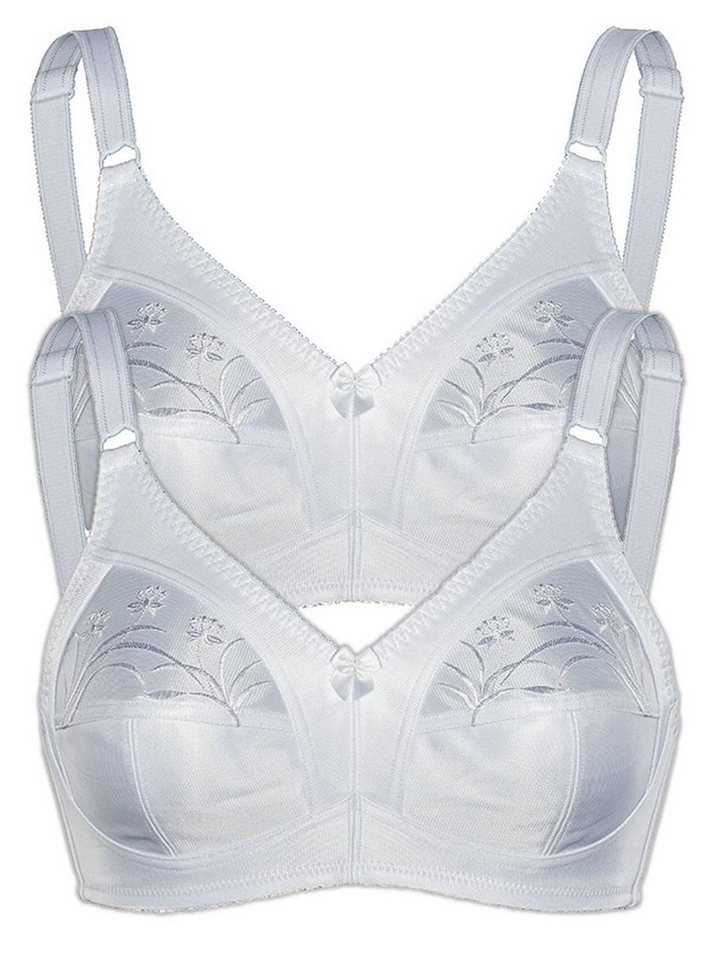 Sassa Set: Bügelloser BH 2er Sparpack Soft BH ohne Bügel FUNCTIONAL BRAS (Spar-Set, 2-tlg) - von Sassa
