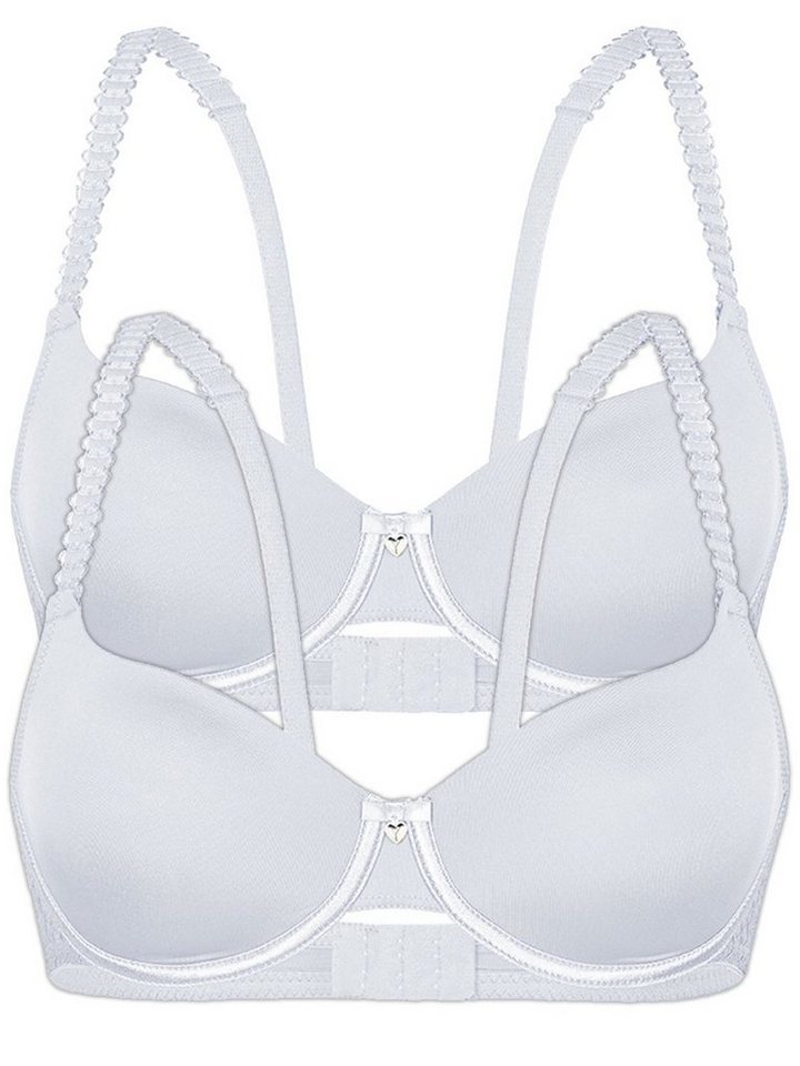 Sassa Set: Schalen-BH 2er Sparpack Schalen-BH mit Bügel LOVELY SECRET (Spar-Set, 2-tlg) - von Sassa