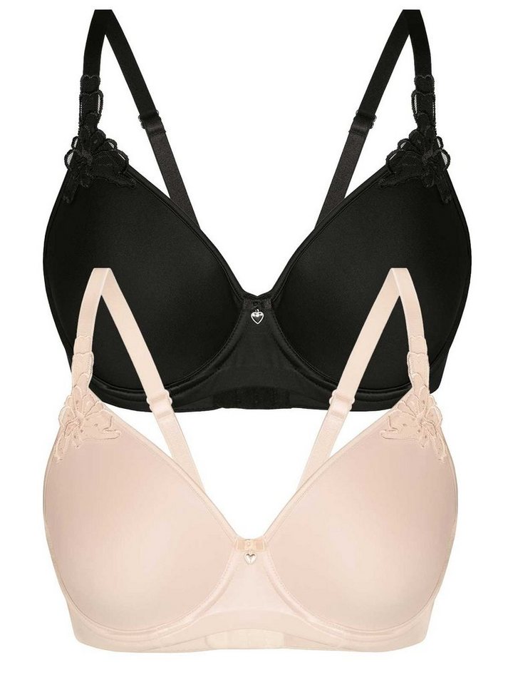 Sassa Set: Schalen-BH 2er Sparpack Spacer-BH CLASSIC LOOK (Spar-Set, 2-tlg) - von Sassa