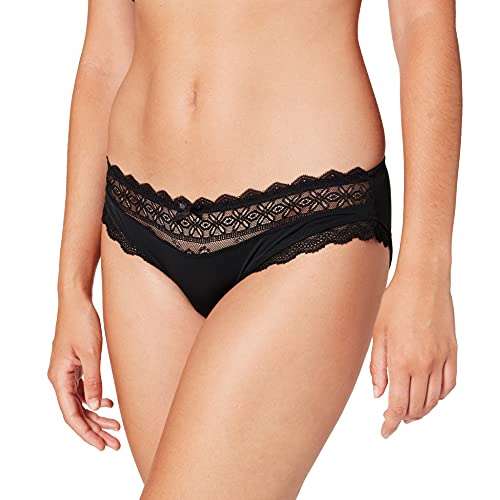 Sassa Slip Fancy LACE 49029, 46, schwarz von Sassa