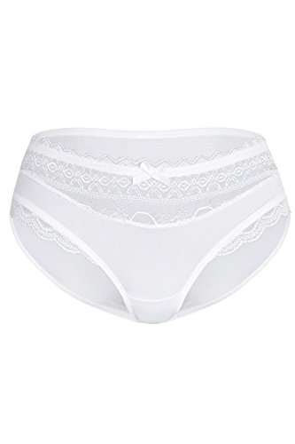 Sassa Slip Fancy LACE 49029, 46, weiß von Sassa