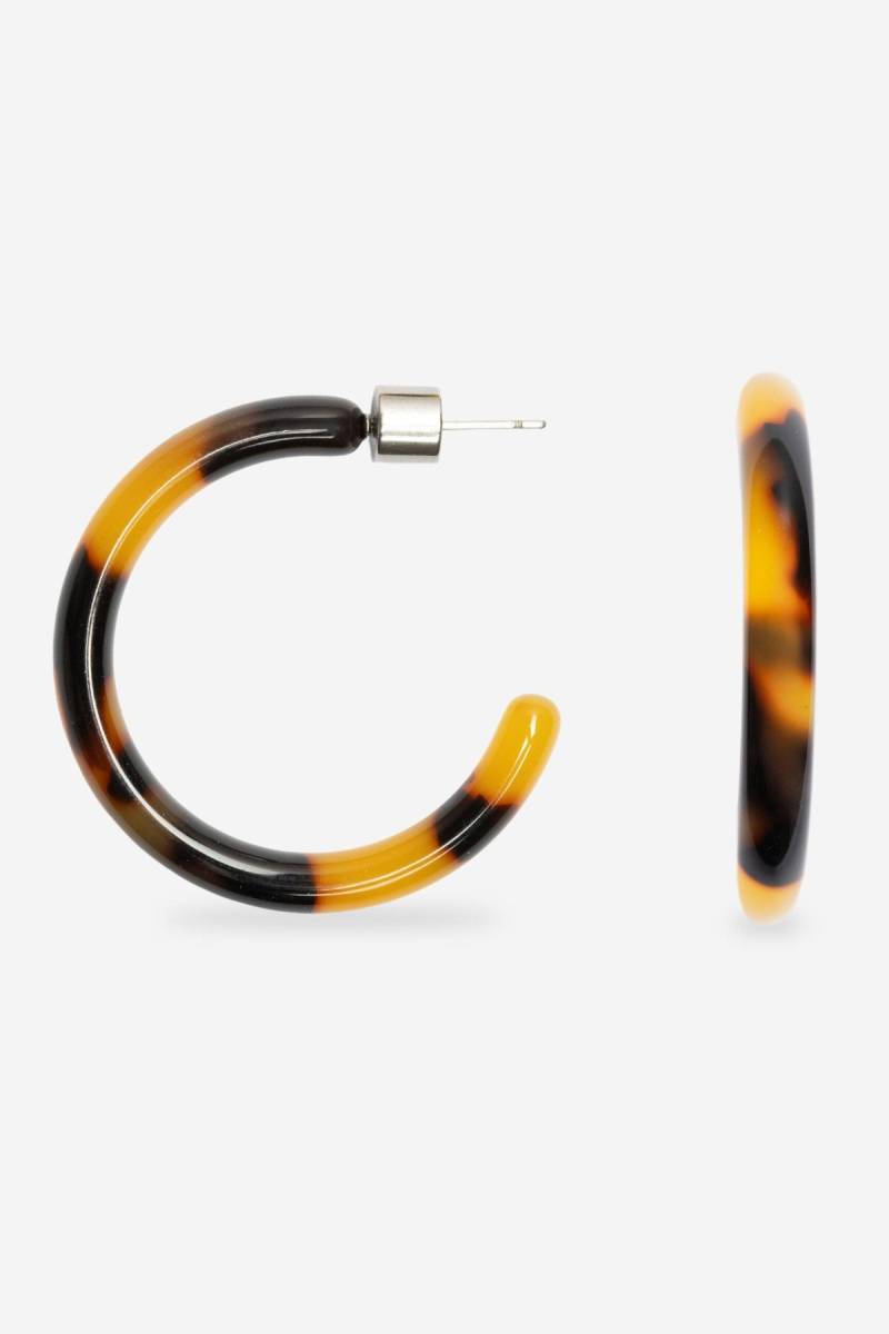 Ohrring Loop Dark Cheetah von Sasstie