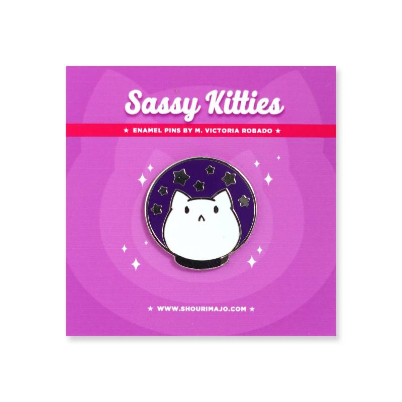 Astronaut Katze Astrokat Im All Niedliche Hard Emaille Anstecknadel von SassyKittyPins