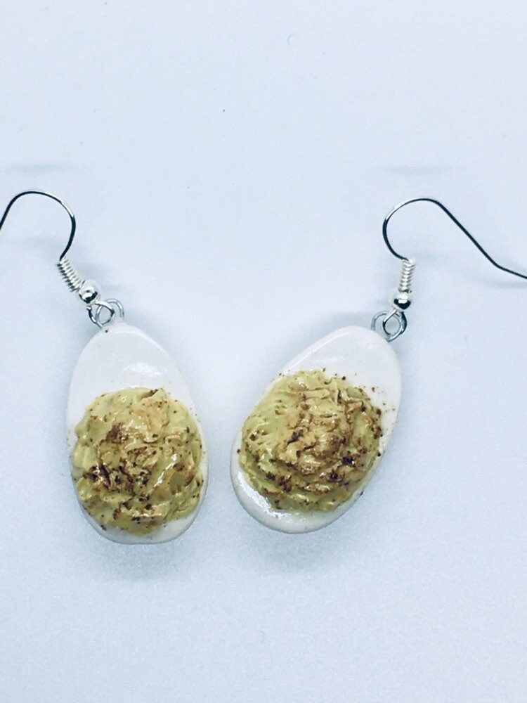 Teufelei Ohrringe, Haken Polymer Clay Schmuck, Auf Bestellung Gemacht Teufelei Ohrringe, Haken Polymer Clay Schmuck, Auf Bestellung Gemacht von SassyPumpkinShoppe