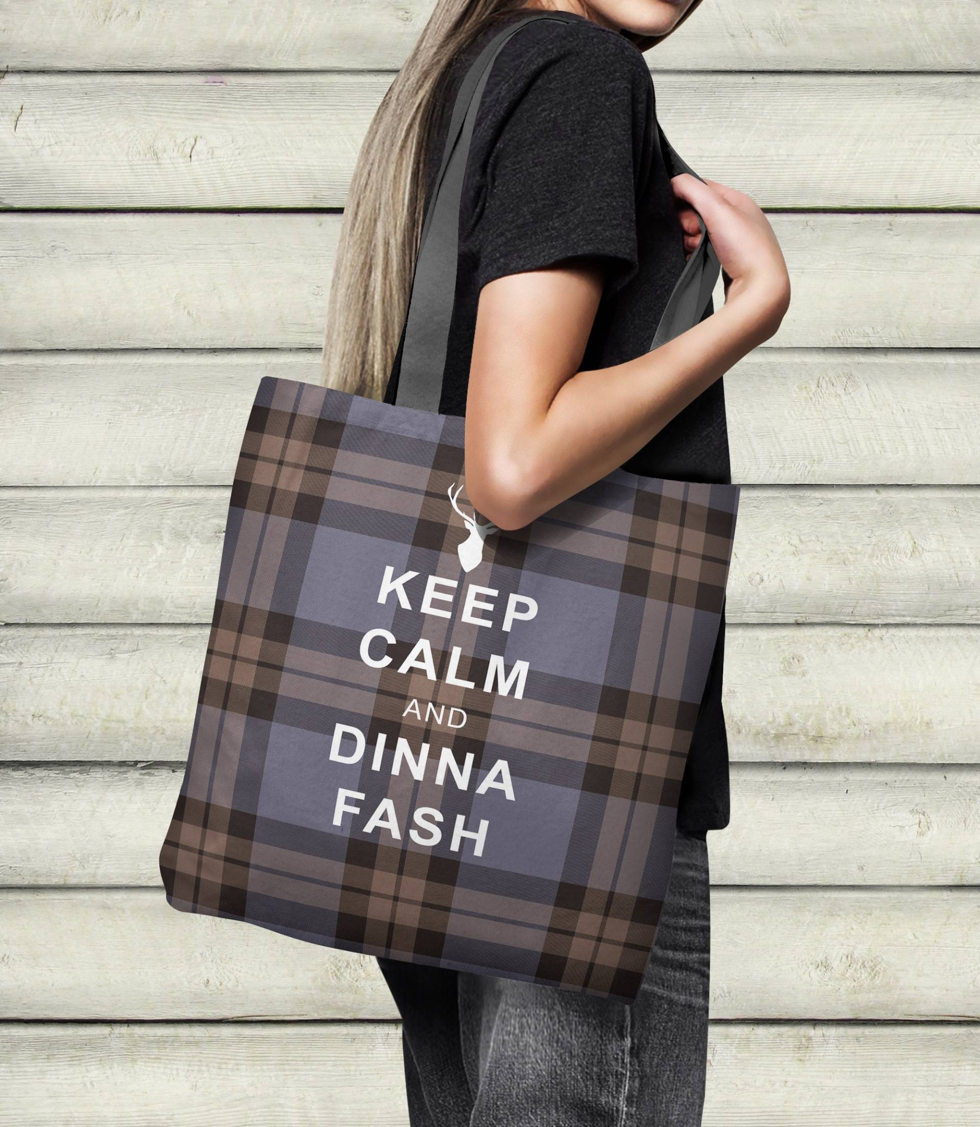 Keep Calm Und Dinna Fash Outlander Inspired Tote Bag in Einer Auswahl Von 3 Größen Keep Calm Und Dinna Fash Outlander Inspired Tote Bag in Einer Auswahl Von 3 Größen von SassySassenach