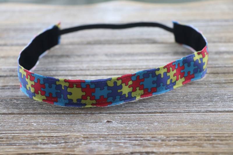 Autism Awareness Stirnband - Für Frauen Mädchen Sport No Slip Haarband Geschenk von Sassygirlheadbands