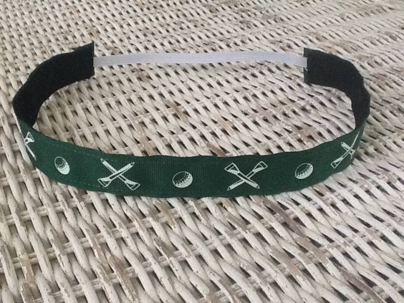 Grünes Golf Stirnband - Sport Für Frauen Mädchen No Slip Geschenk Haarbänder von Sassygirlheadbands