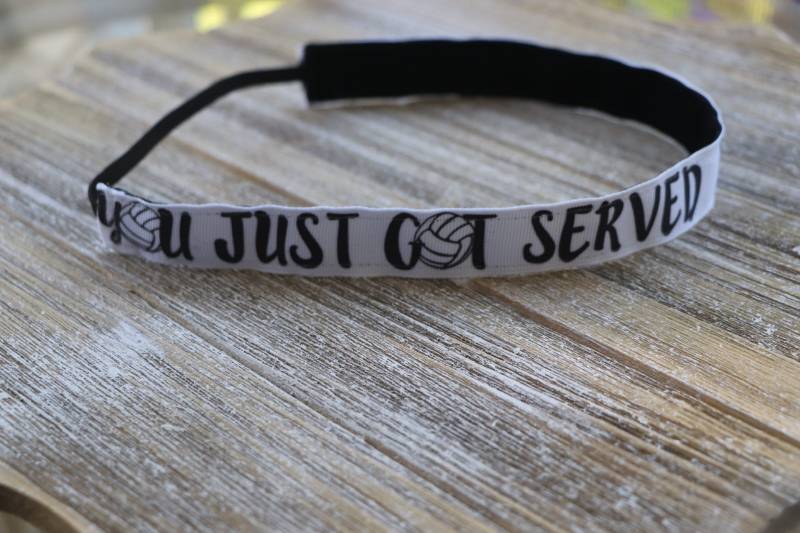 Ich Habe Gerade Serviert Bekommen Beachvolleyball-stirnband, Beachvolleyball-Geschenk, Kein Beleg-stirnband, Sport-stirnband von Sassygirlheadbands