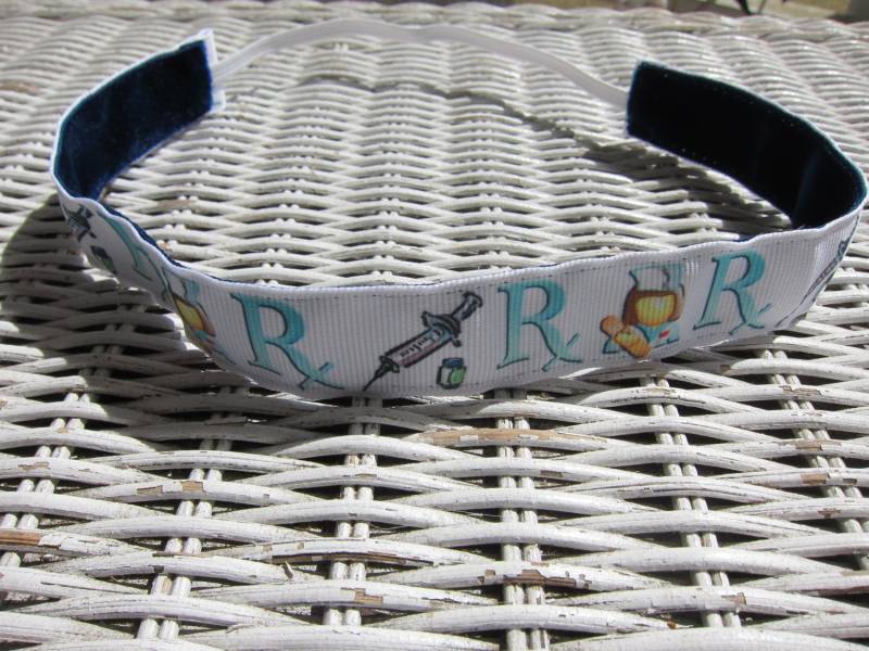 Nurses Rx Damen Stirnband - Kein Slip Für Frauen Mädchen Geschenk Krankenschwestern Haar Accessoire von Sassygirlheadbands