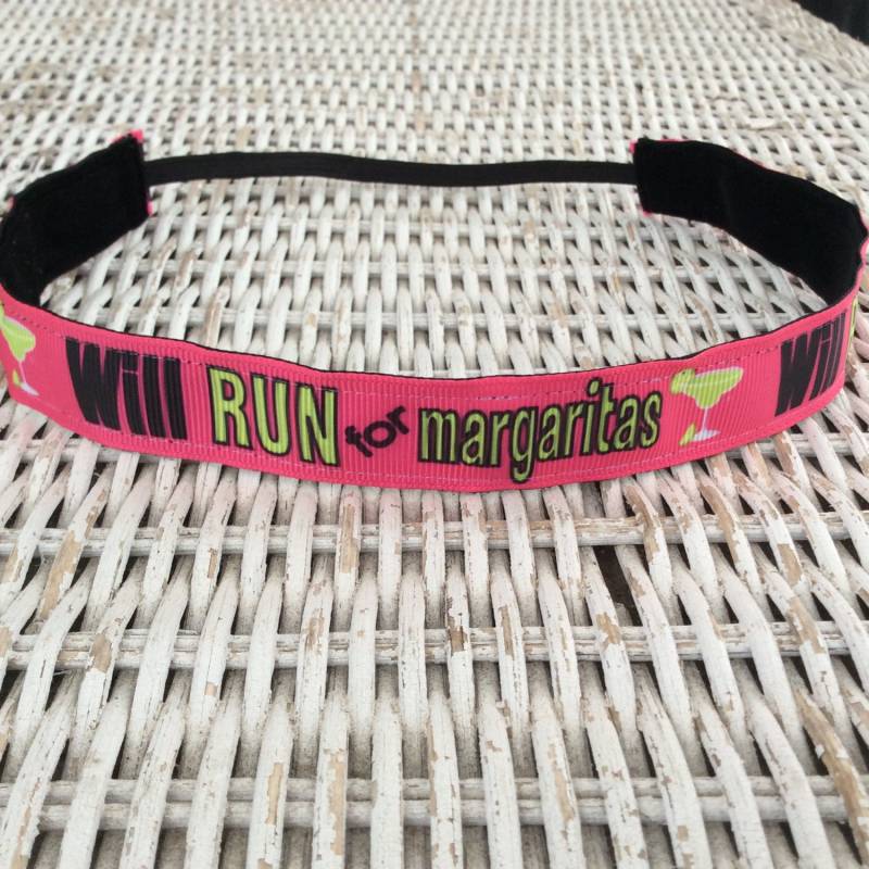 Run For Margaritas Stirnband, Laufstirnband, Stirnband Für Frauen, Sport Workout Fitness Haarbänder von Sassygirlheadbands