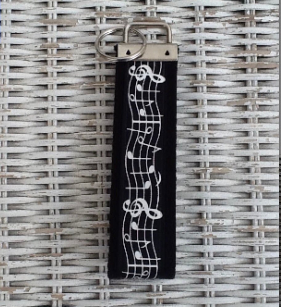 Schwarze Musik Note Schlüsselanhänger - Für Frauen Lehrer Geschenk Armband Schwarze Musik Note Schlüsselanhänger - Für Frauen Lehrer Geschenk Armband von Sassygirlheadbands