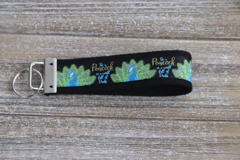 Schwarzer Pfau Schlüsselanhänger - Der Der Benutzerdefinierten Frauen Schwarzer Pfau Schlüsselanhänger - Der Der Benutzerdefinierten Frauen von Sassygirlheadbands