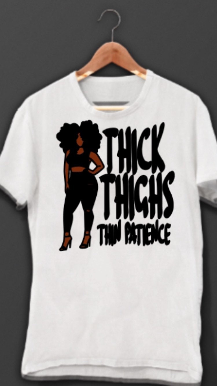 Dicke Oberschenkel, Dünnes Patience T-Shirt von SassysConfections