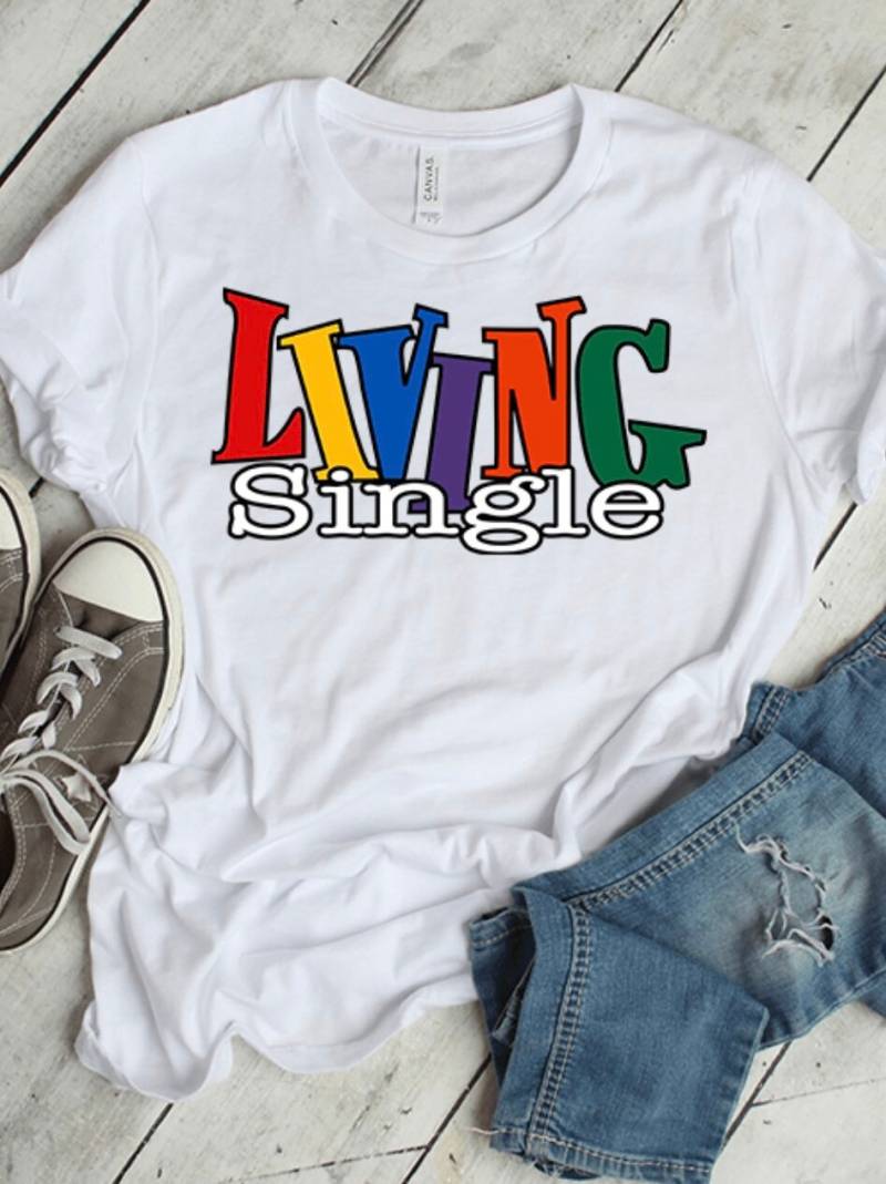 Living My Best Life T-Shirt/Shirt Bluse Oder Single von SassysConfections