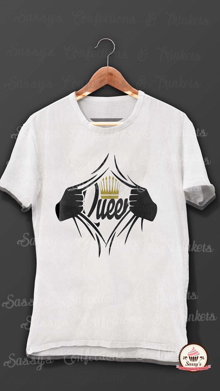 Superheld Queen T-Shirt von SassysConfections