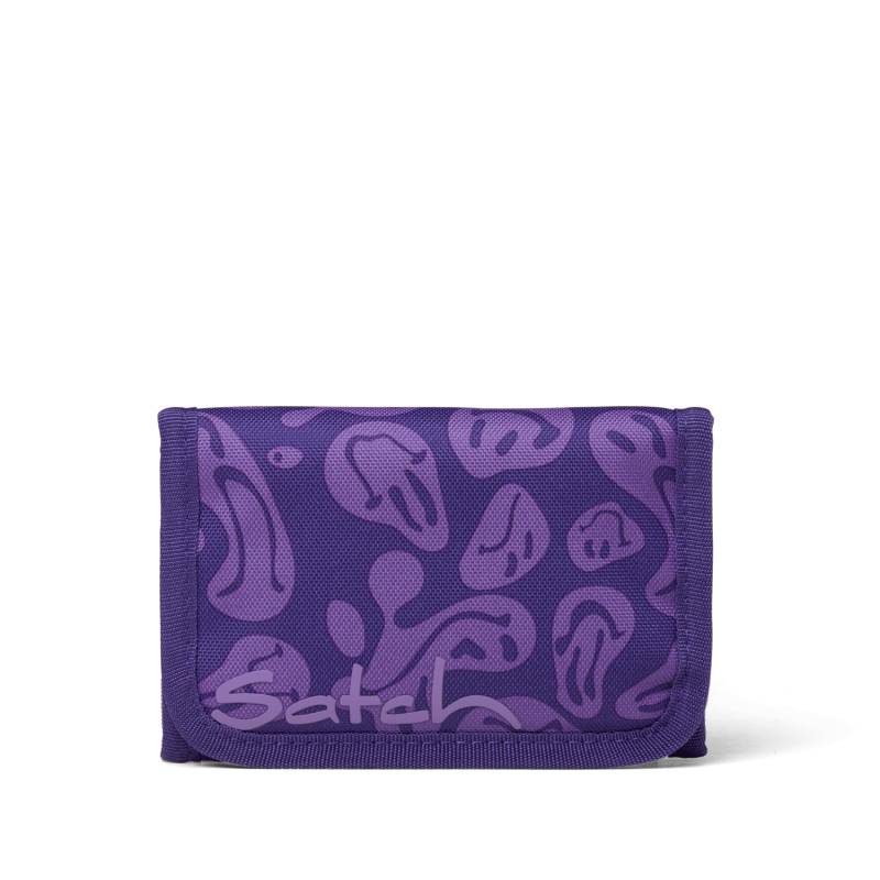 Satch - Bright Faces Geldbeutel lila von Satch