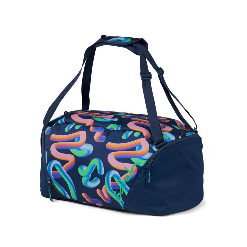 Satch - Crazy Twist Sporttasche Blau, Grün, Pink, Bunt von Satch