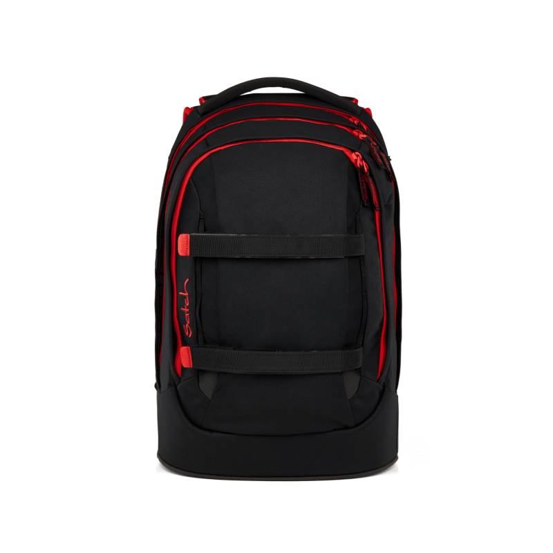 Satch - Fire Phantom Pack Schulrucksack Einzeln Rot, Schwarz von Satch
