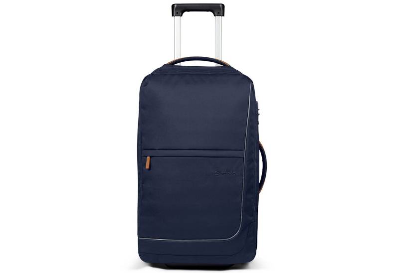 Satch Handgepäck-Trolley Flow, 2 Rollen, Polyester von Satch