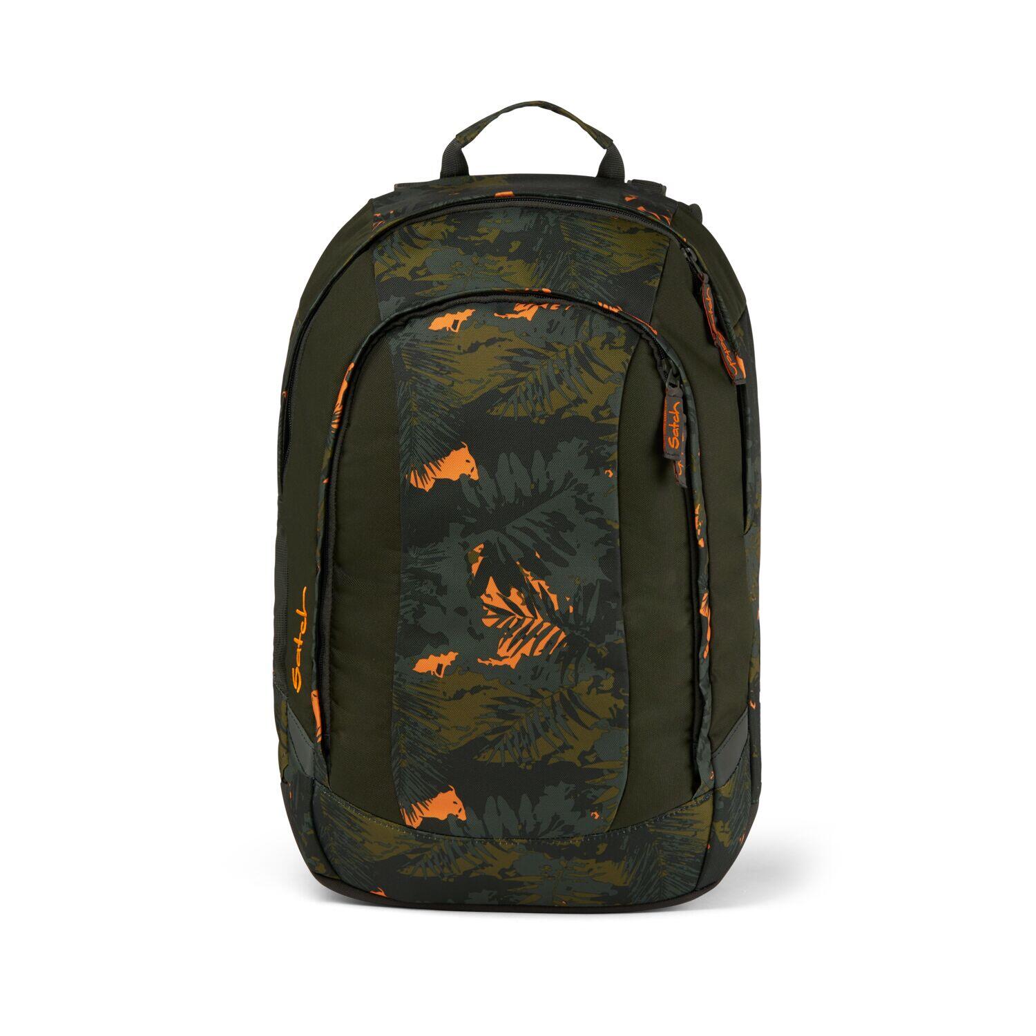 Satch - Jurassic Jungle Air Schulrucksack Einzeln grün von Satch