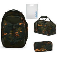 Satch Match Schulrucksack-Set 4tlg Jurassic Jungle von Satch