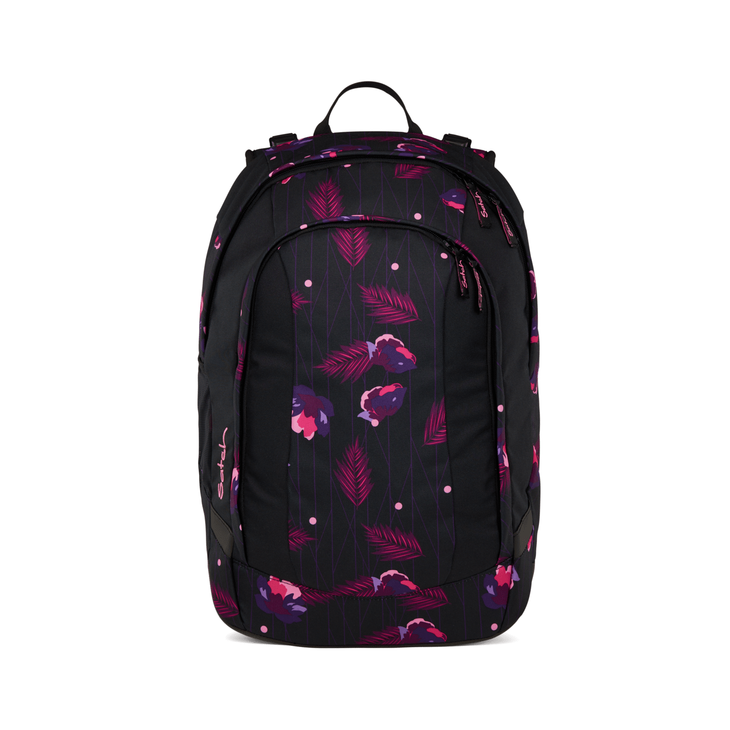 Satch - Mystic Nights Air Schulrucksack Einzeln Lila, Schwarz von Satch