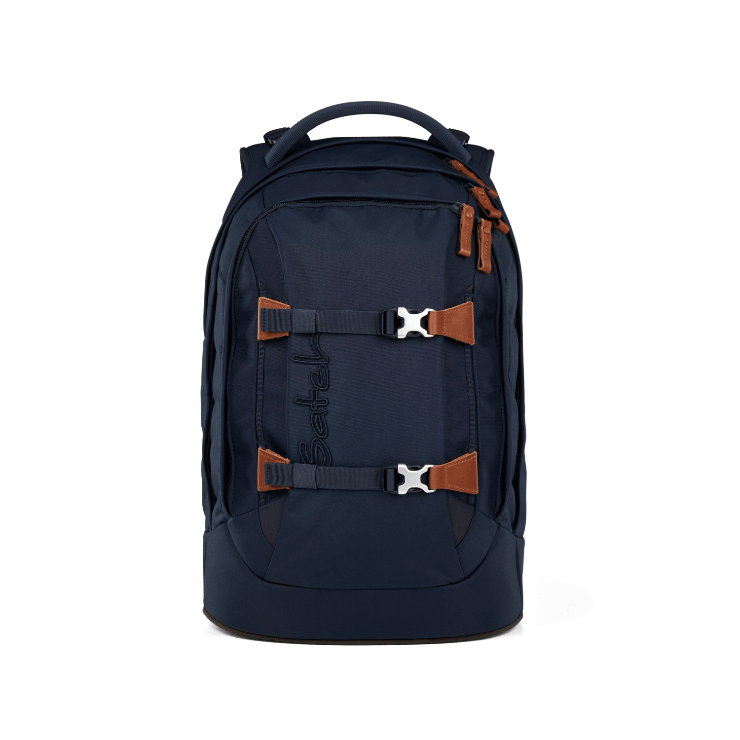 Satch - Nordic Blue Pack Schulrucksack Einzeln Blau, Braun von Satch