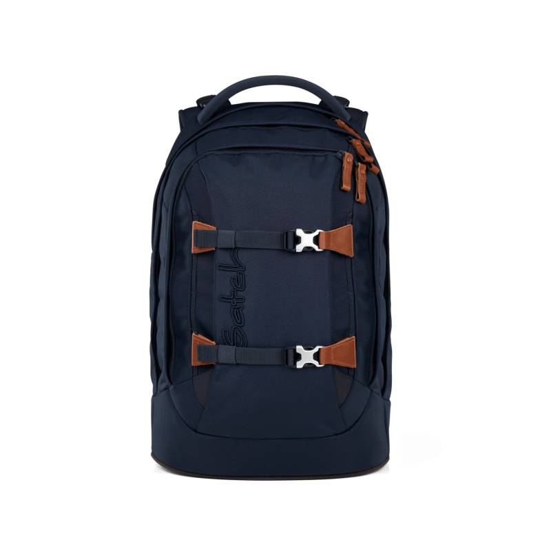 Satch - Nordic Blue Pack Schulrucksack Einzeln Blau, Braun von Satch