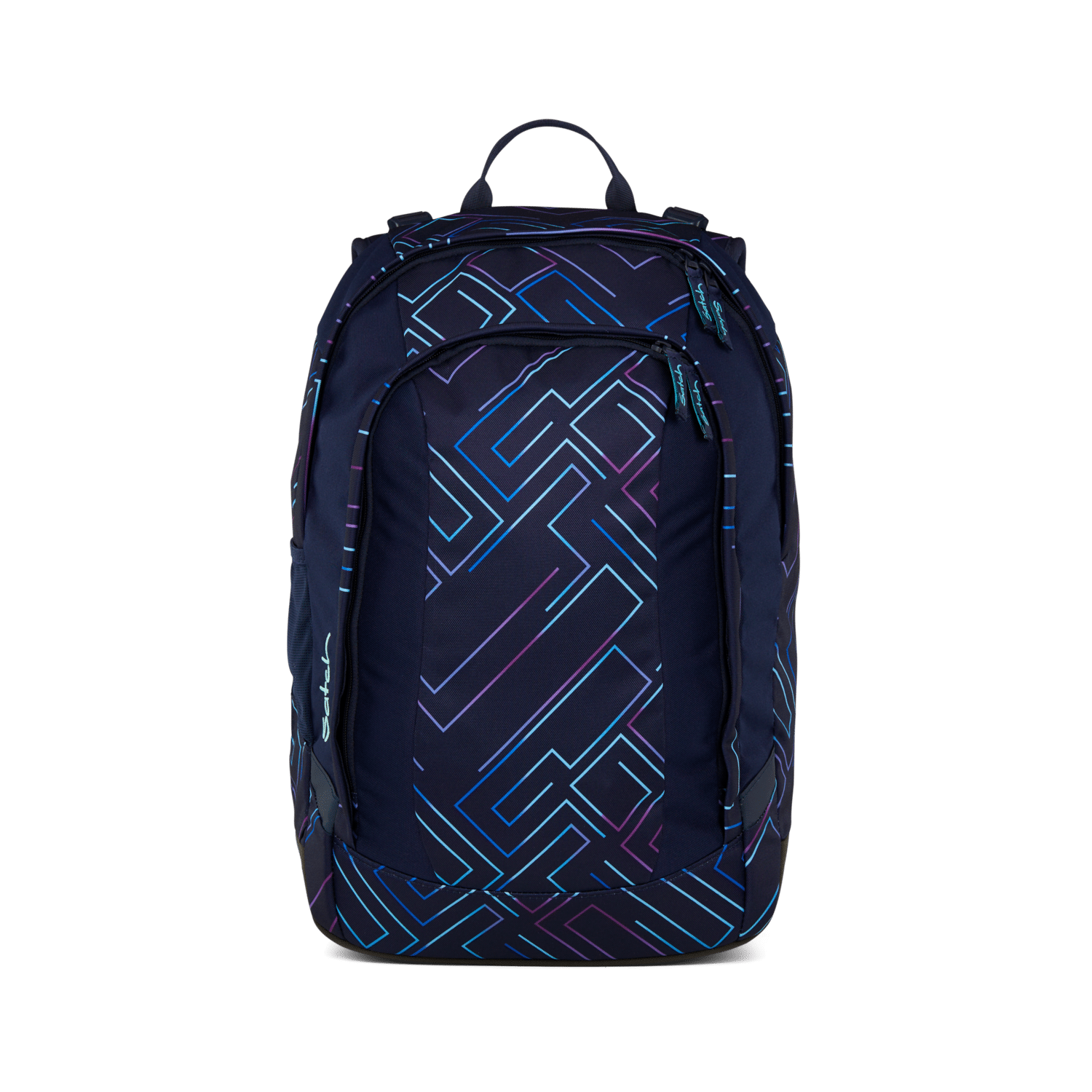 Satch - Purple Laser Air Schulrucksack Einzeln Blau, Türkis, Lila von Satch