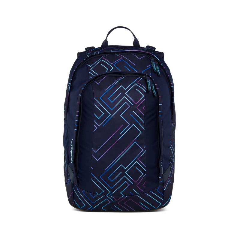 Satch - Purple Laser Air Schulrucksack Einzeln Blau, Türkis, Lila von Satch