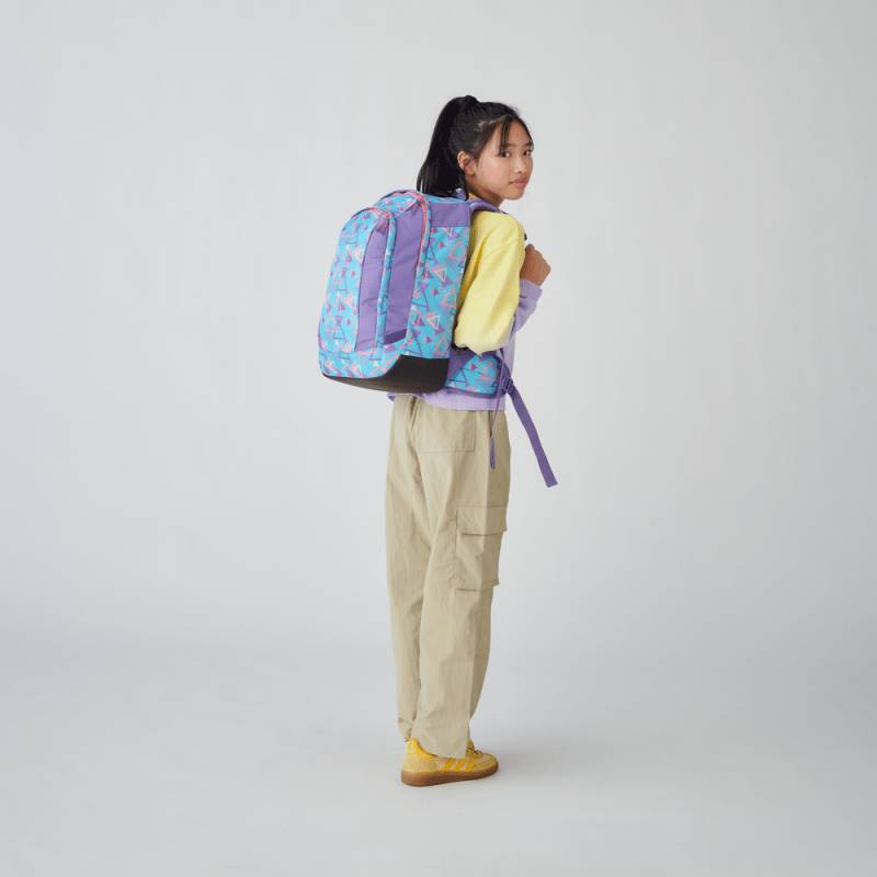 Satch - Satch Air Schulrucksack Einzeln 80s Dance Hellblau - Gr. - One Size von Satch