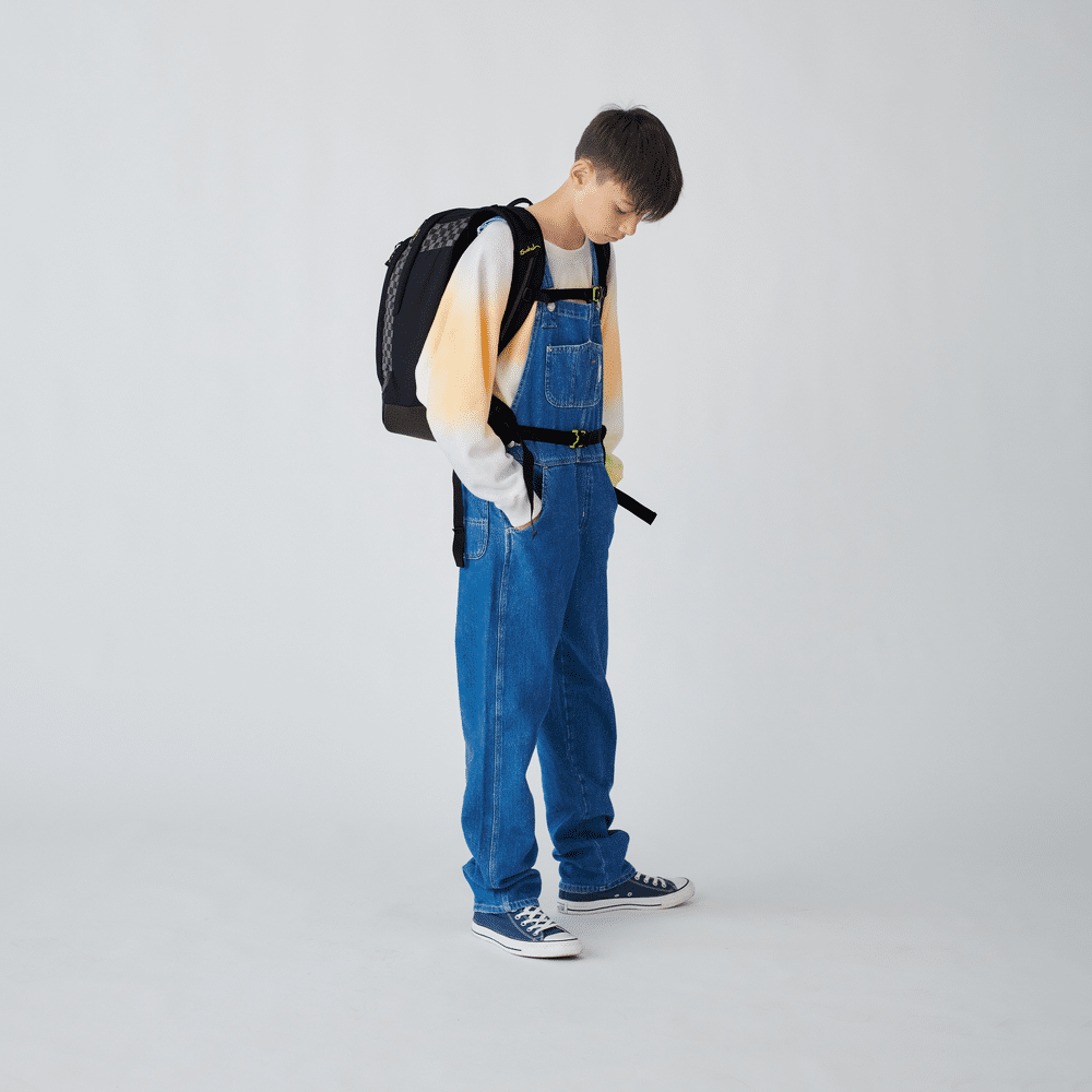 Satch - Satch Air Schulrucksack Einzeln Dark Skate Schwarz - Gr. - One Size von Satch