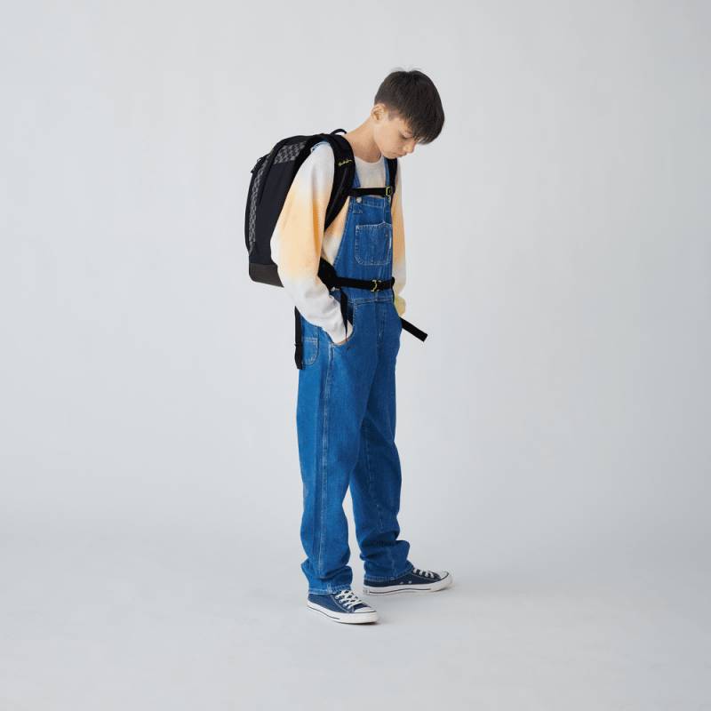 Satch - Satch Air Schulrucksack Einzeln Dark Skate Schwarz - Gr. - One Size von Satch