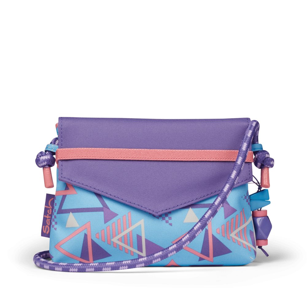 Satch - Satch Clutch 80s Dance Hellblau - Gr. - One Size von Satch