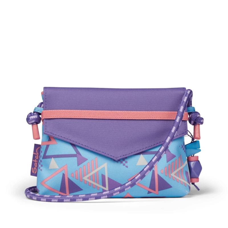 Satch - Satch Clutch 80s Dance Hellblau - Gr. - One Size von Satch