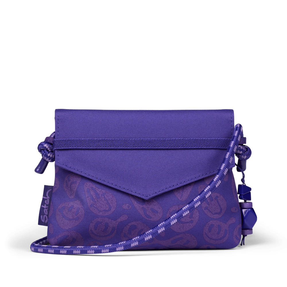 Satch - Satch Clutch Bright Faces Lila - Gr. - One Size von Satch