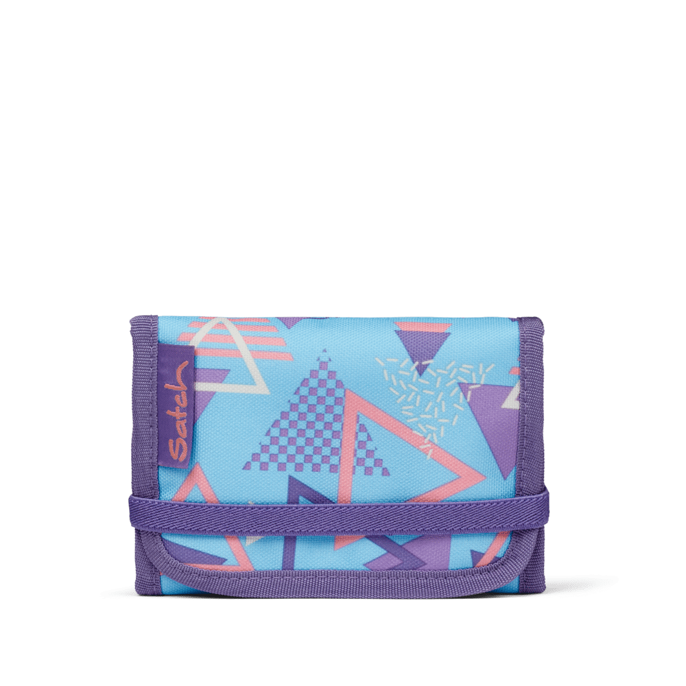 Satch - Satch Geldbeutel 80s Dance Hellblau - Gr. - One Size von Satch