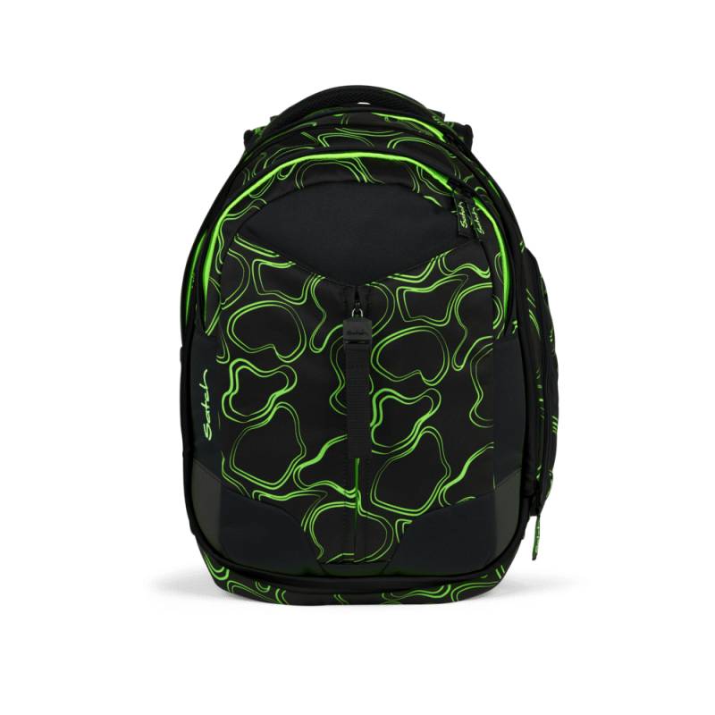 Satch - Satch Match Schulrucksack Einzeln Green Supreme Schwarz - Gr. - One Size von Satch