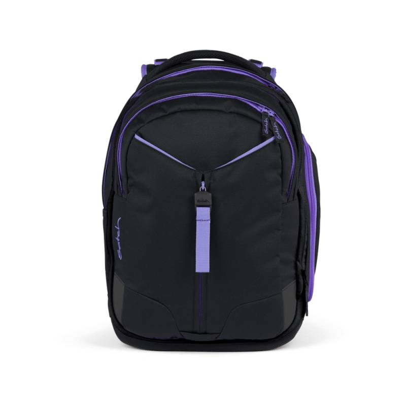 Satch - Satch Match Schulrucksack Einzeln Purple Phantom Schwarz - Gr. - One Size von Satch