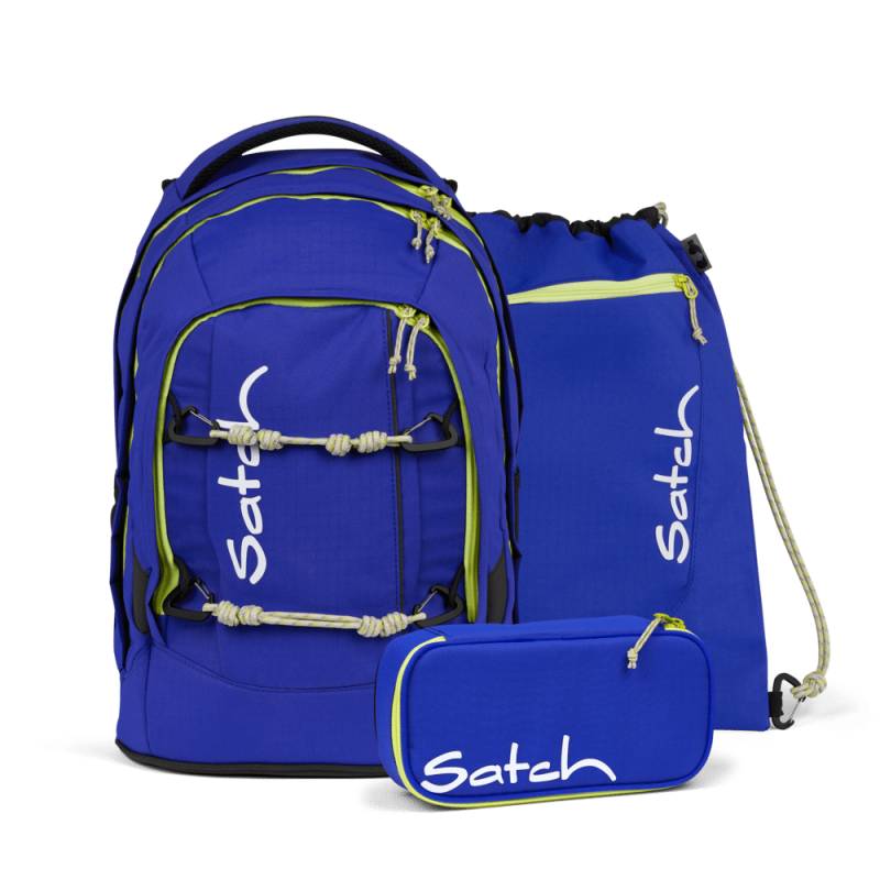 Satch - Satch Pack Schulrucksack Set Blue Climber Blau - Gr. - One Size von Satch