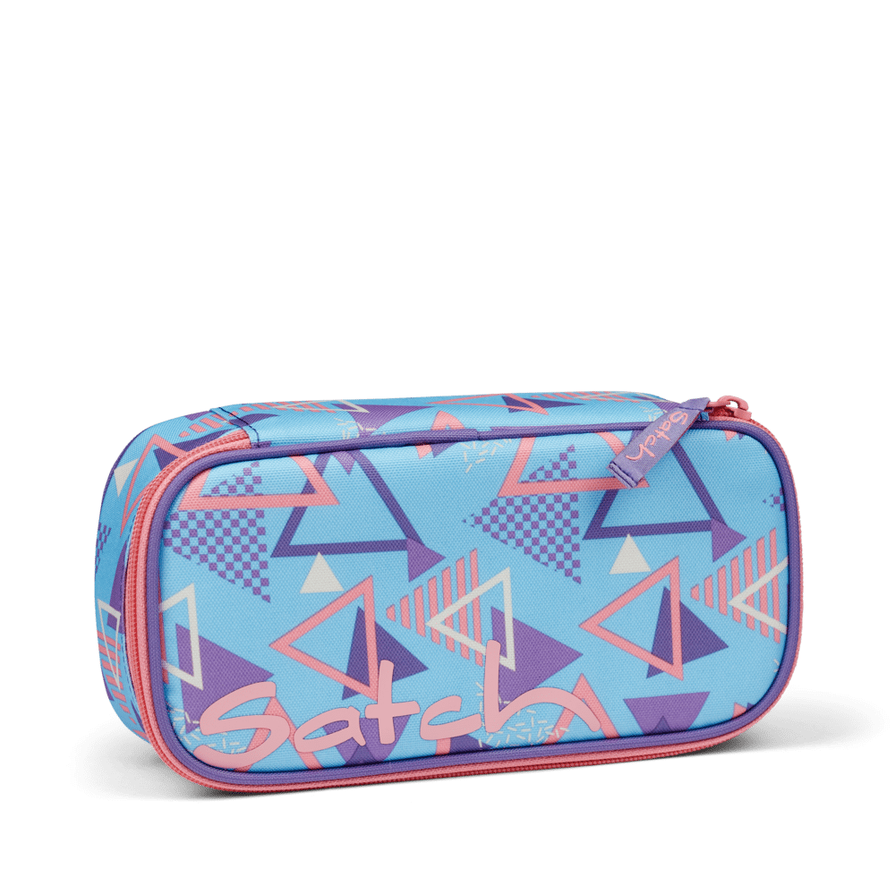 Satch - Satch Schlamperbox 80s Dance Hellblau - Gr. - One Size von Satch