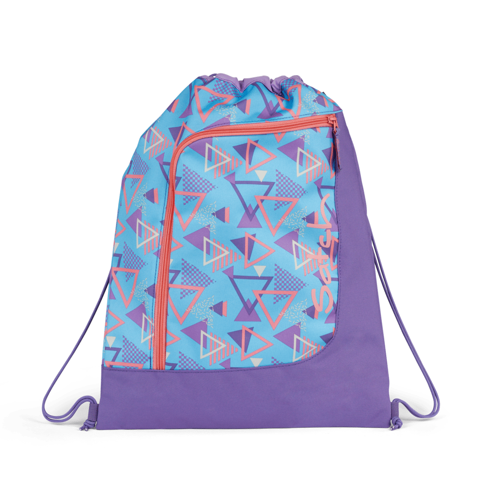 Satch - Satch Sportbeutel 80s Dance Hellblau - Gr. - One Size von Satch