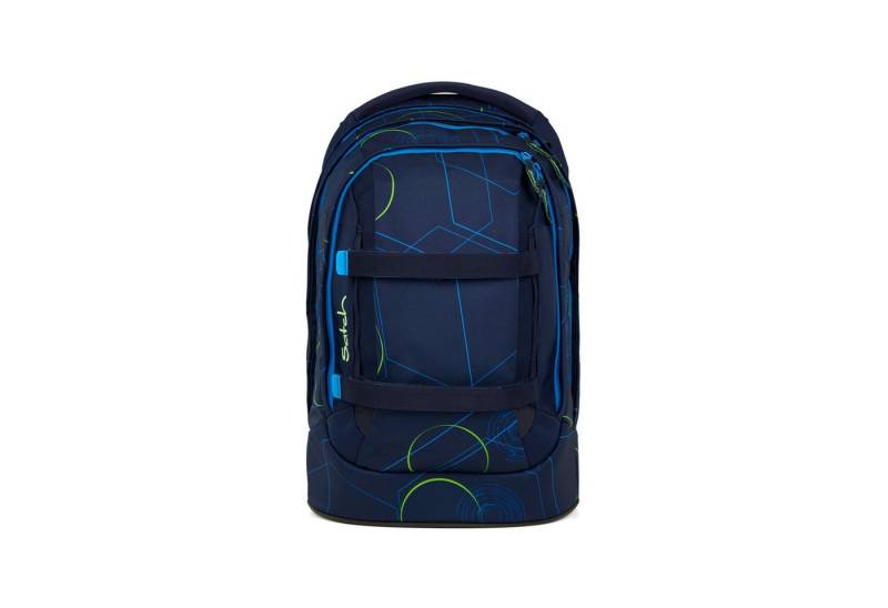 Satch Schulranzen Schulrucksack PACK BlueTech, Kollektion 2025 (1 Stück), ergonomisch, Your-Size-System: auf Körpergröße anpassbar von Satch