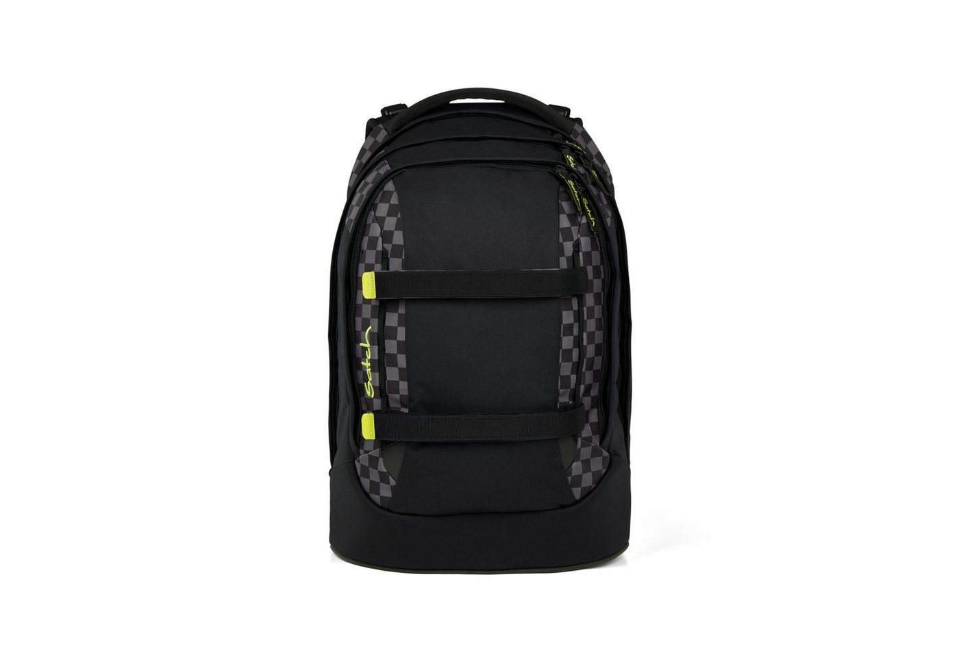 Satch Schulranzen Schulrucksack PACK Dark Skate, Kollektion 2025 (1 Stück), ergonomisch, Your-Size-System: auf Körpergröße anpassbar von Satch